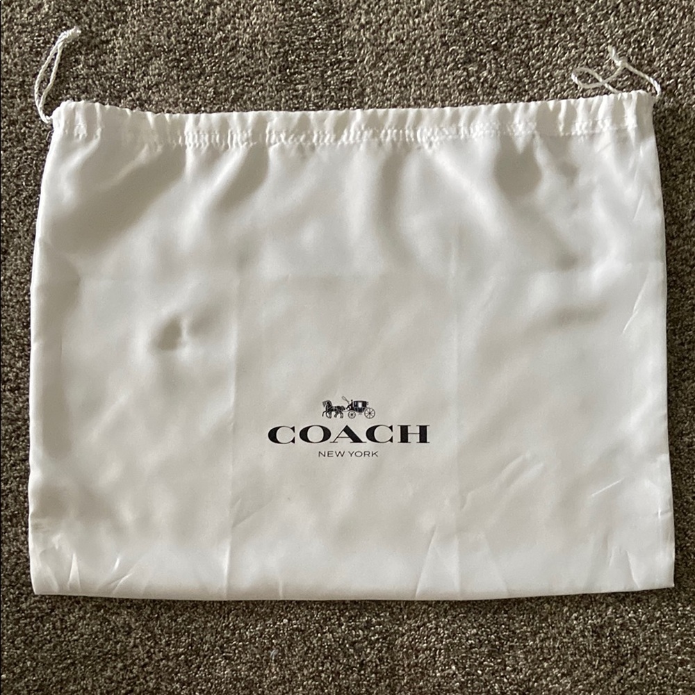 Coach White Storage Bag